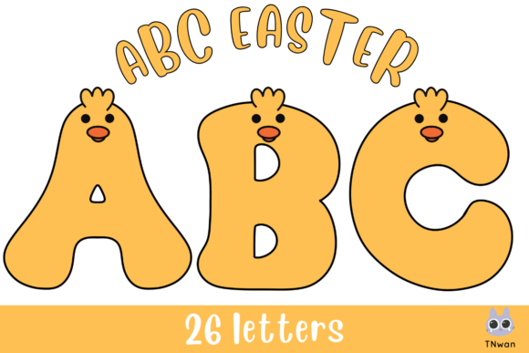 Easter Egg Alphabet Letter Animal Doodle: A Creative Twist on Typography