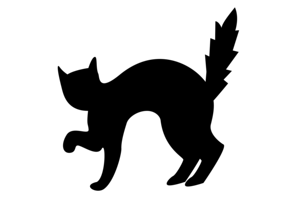 The Unmistakable Power of a Black Cat Silhouette in Design